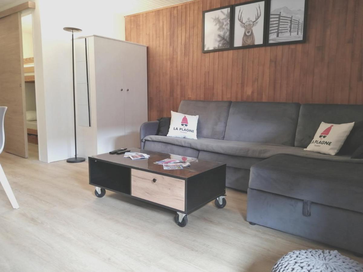 Appartement 6/7 Personnes Pied Des Pistes A Plagne Centre La Plagne Exteriér fotografie
